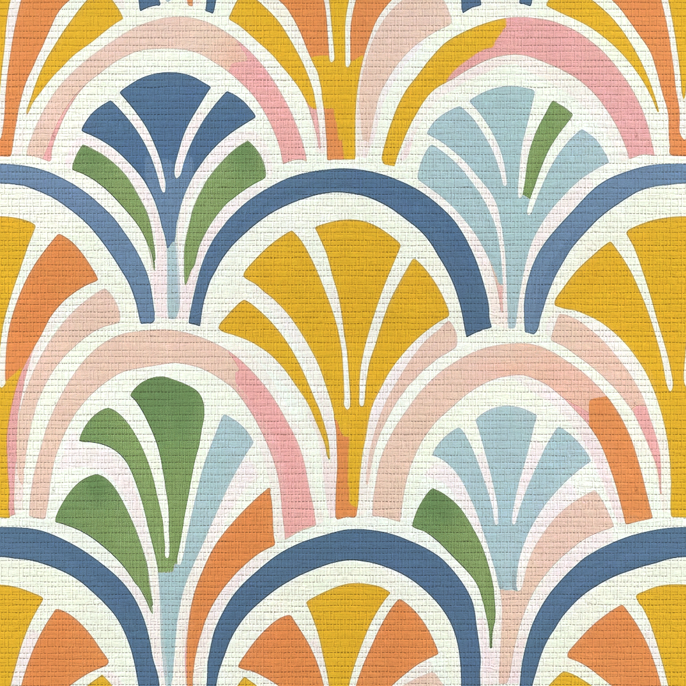 Cabana Club Faux Grasscloth Wallpaper