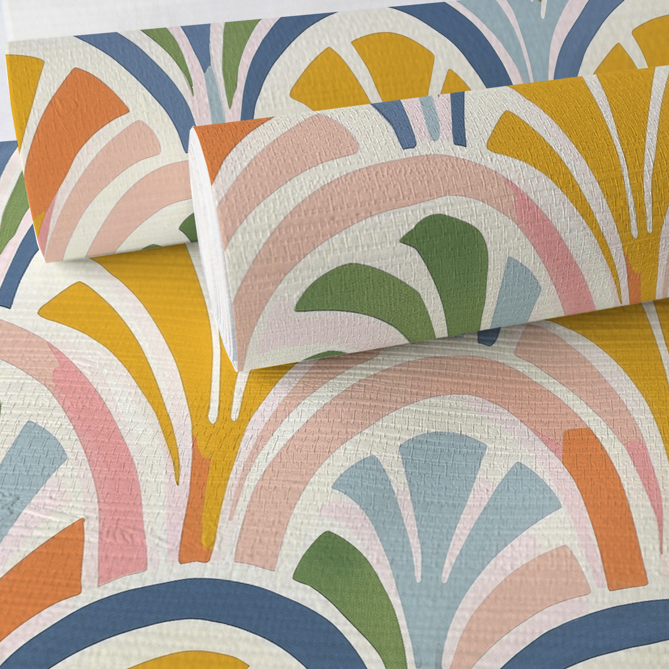 Cabana Club Faux Grasscloth Wallpaper