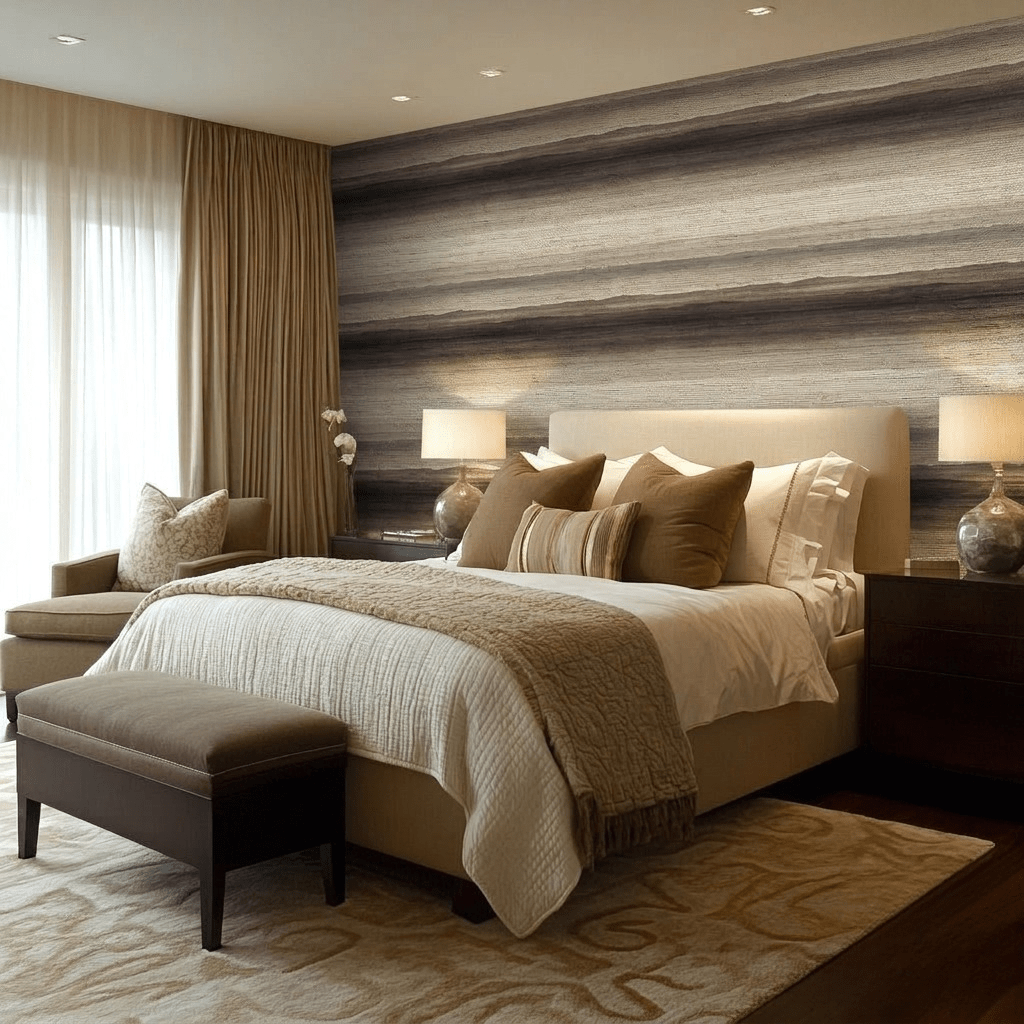 Calliope Faux Grasscloth Wallpaper - Painted Paper
