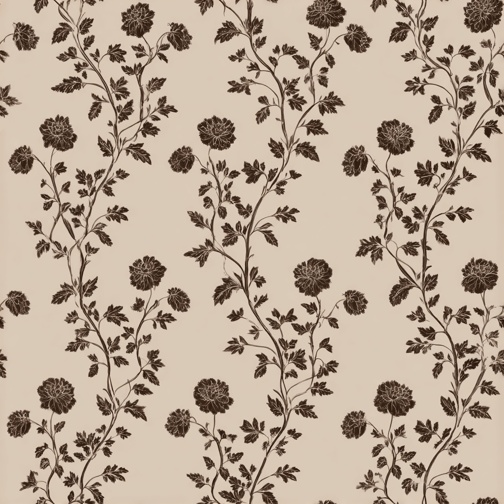 Camden Vine Wallpaper - Painted Paper