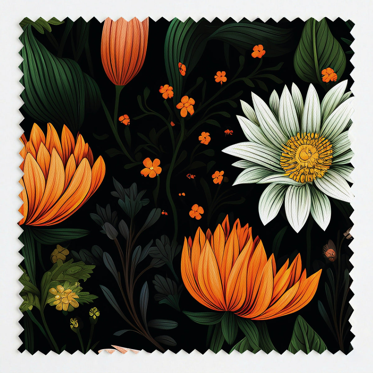 Cami Floral - Fabric - Painted Paper