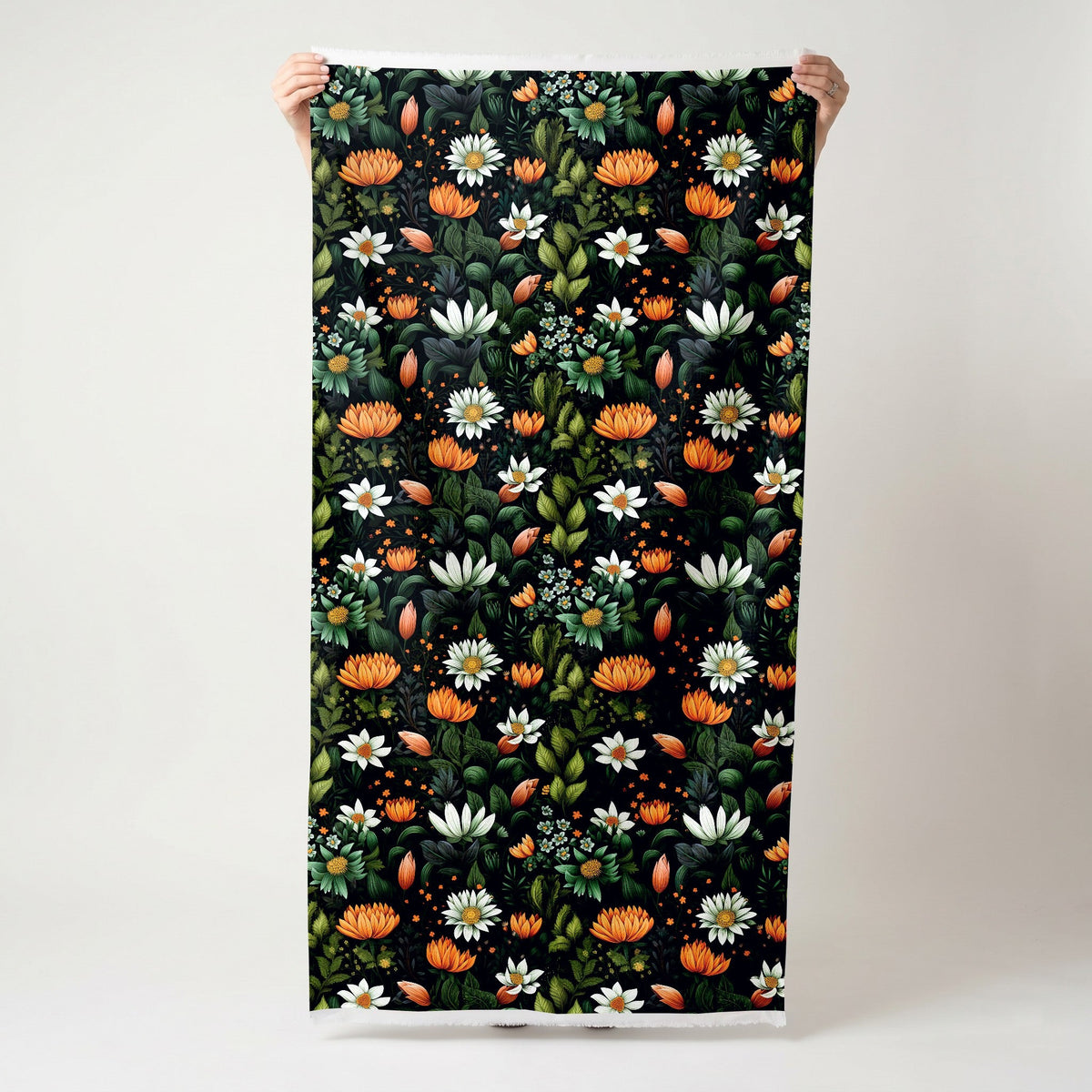 Cami Floral - Fabric - Painted Paper