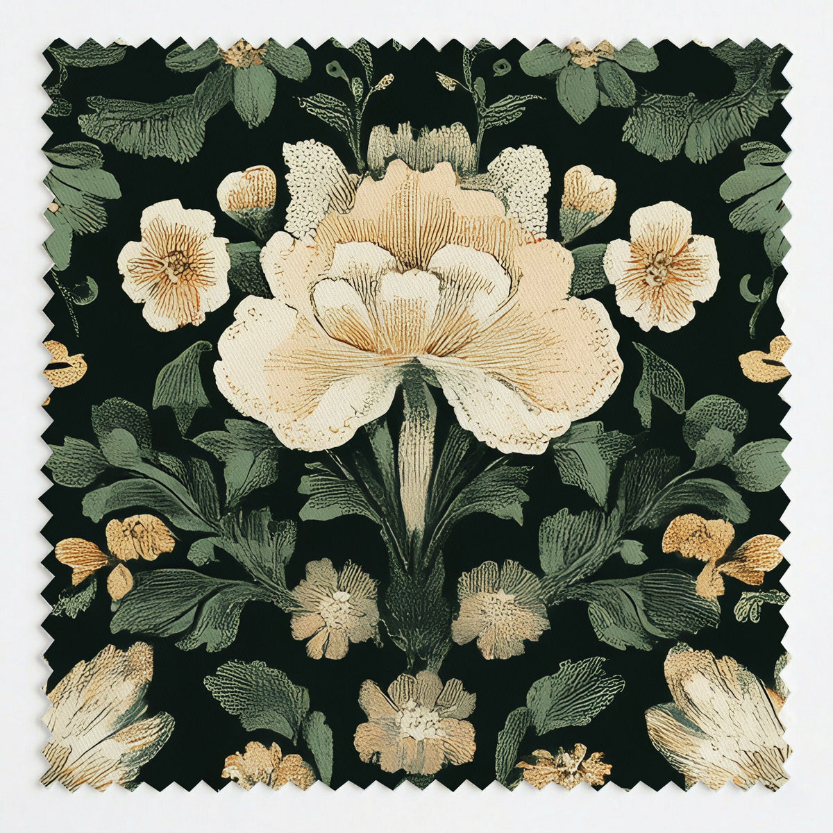 Camila - Fabric - Painted Paper