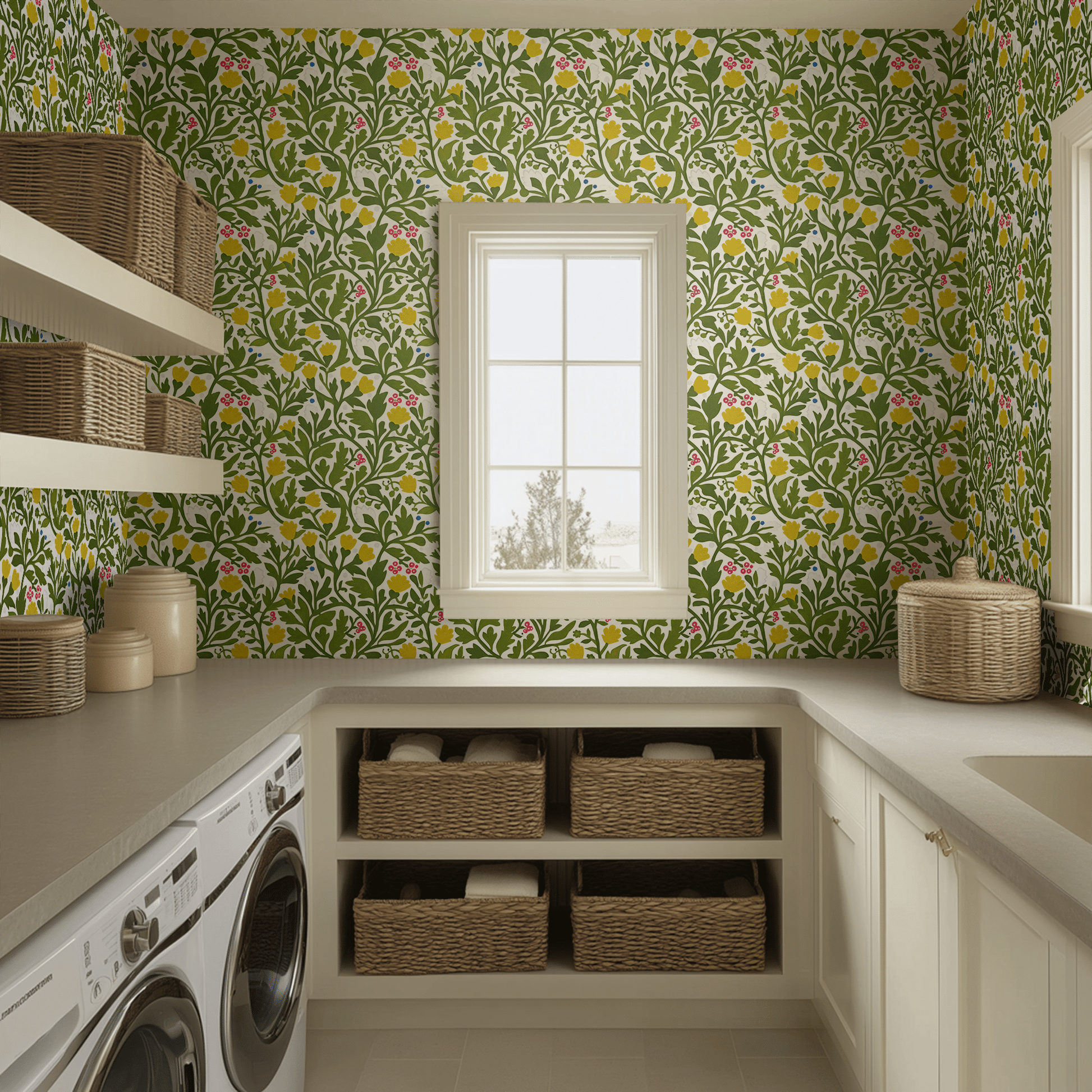 Campo Verde Wallpaper - Painted Paper