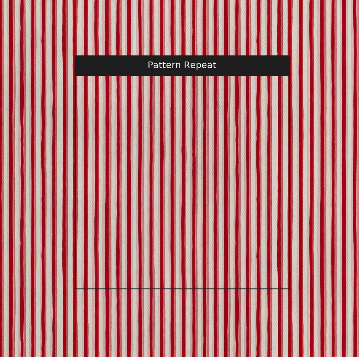 Candy Cane Lane - Fabric - Painted Paper