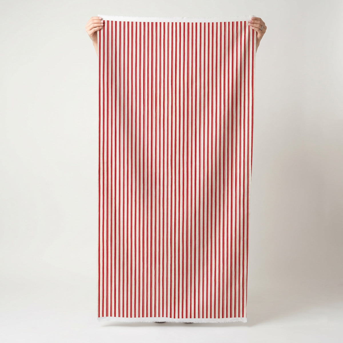 Candy Cane Lane - Fabric - Painted Paper