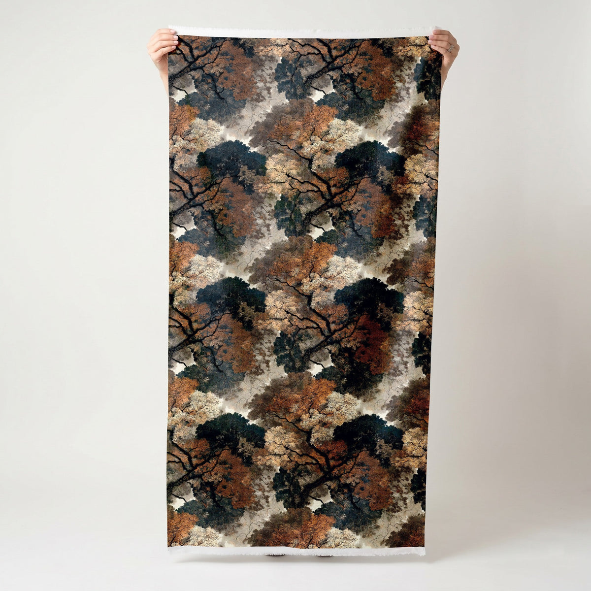 Canopy View Pattern - Fabric - Painted Paper