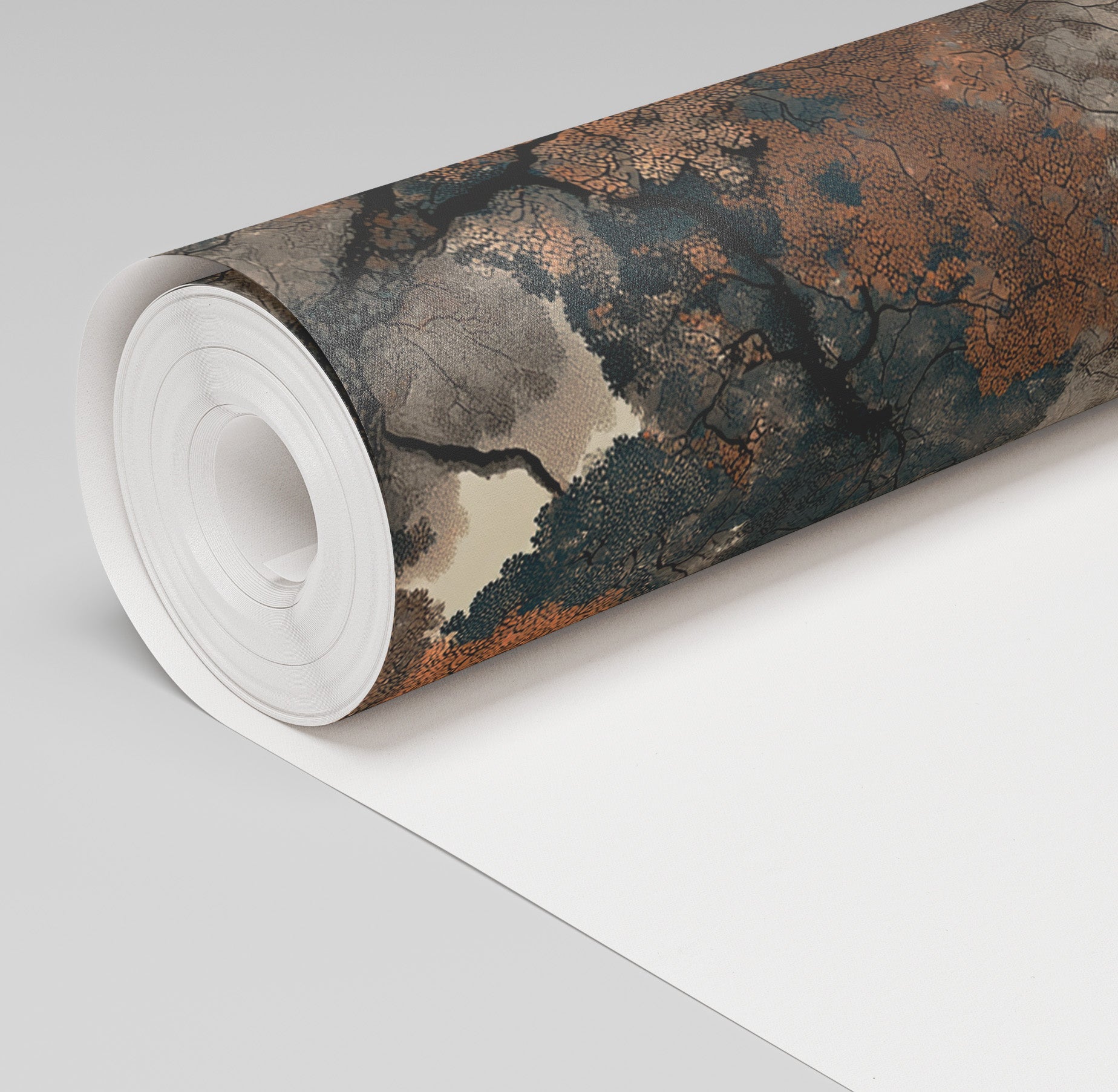 Canopy View Pattern Wallpaper - Painted Paper