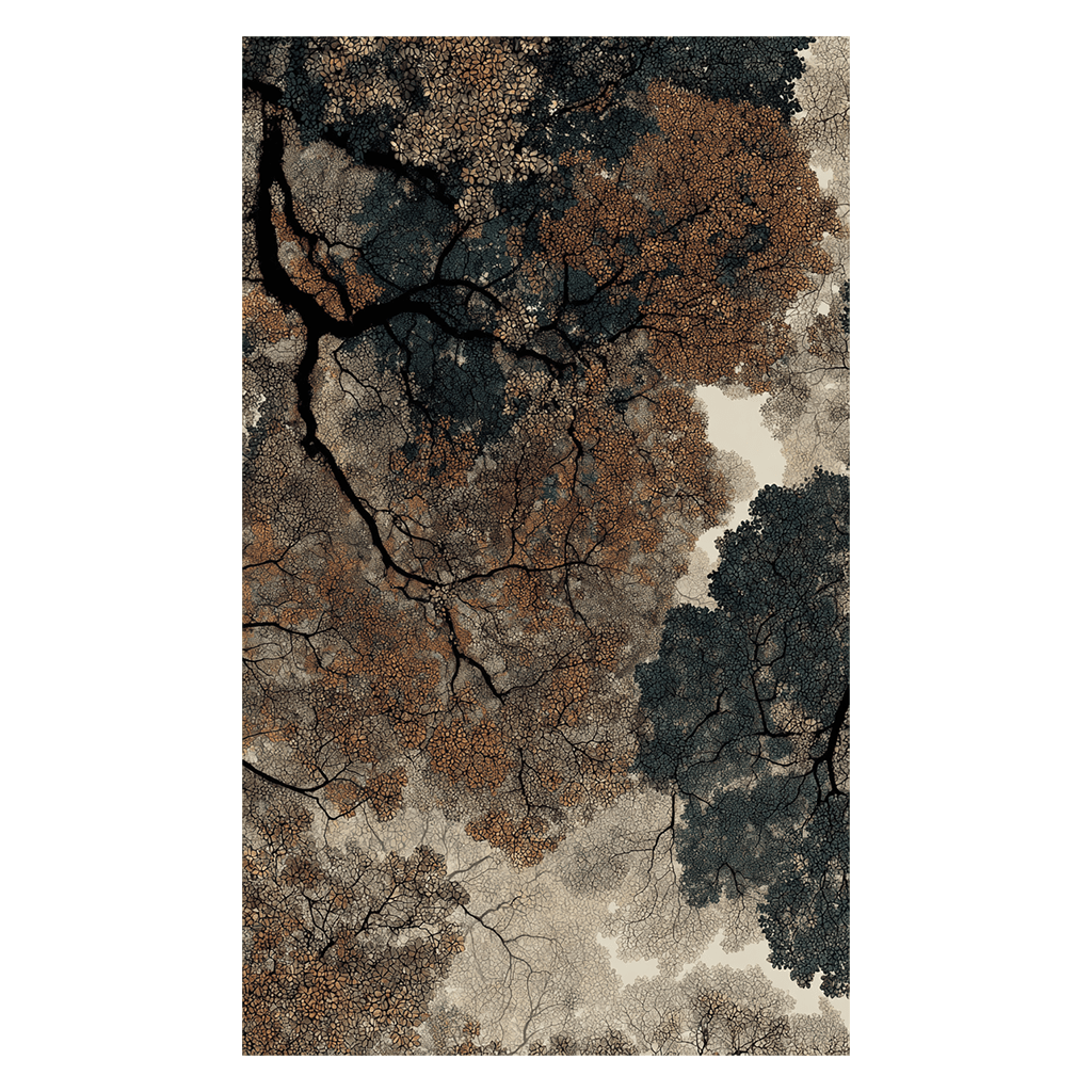 Canopy View - Tapestry - Painted Paper