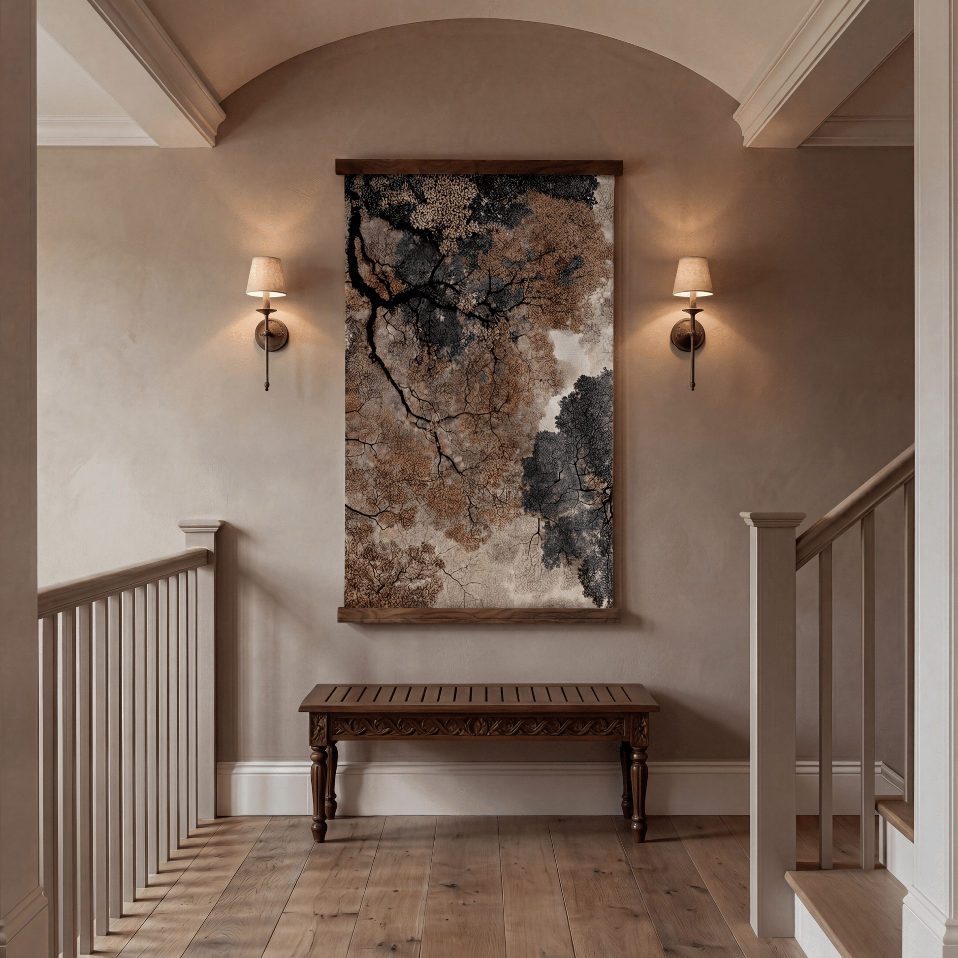 Canopy View - Tapestry - Painted Paper
