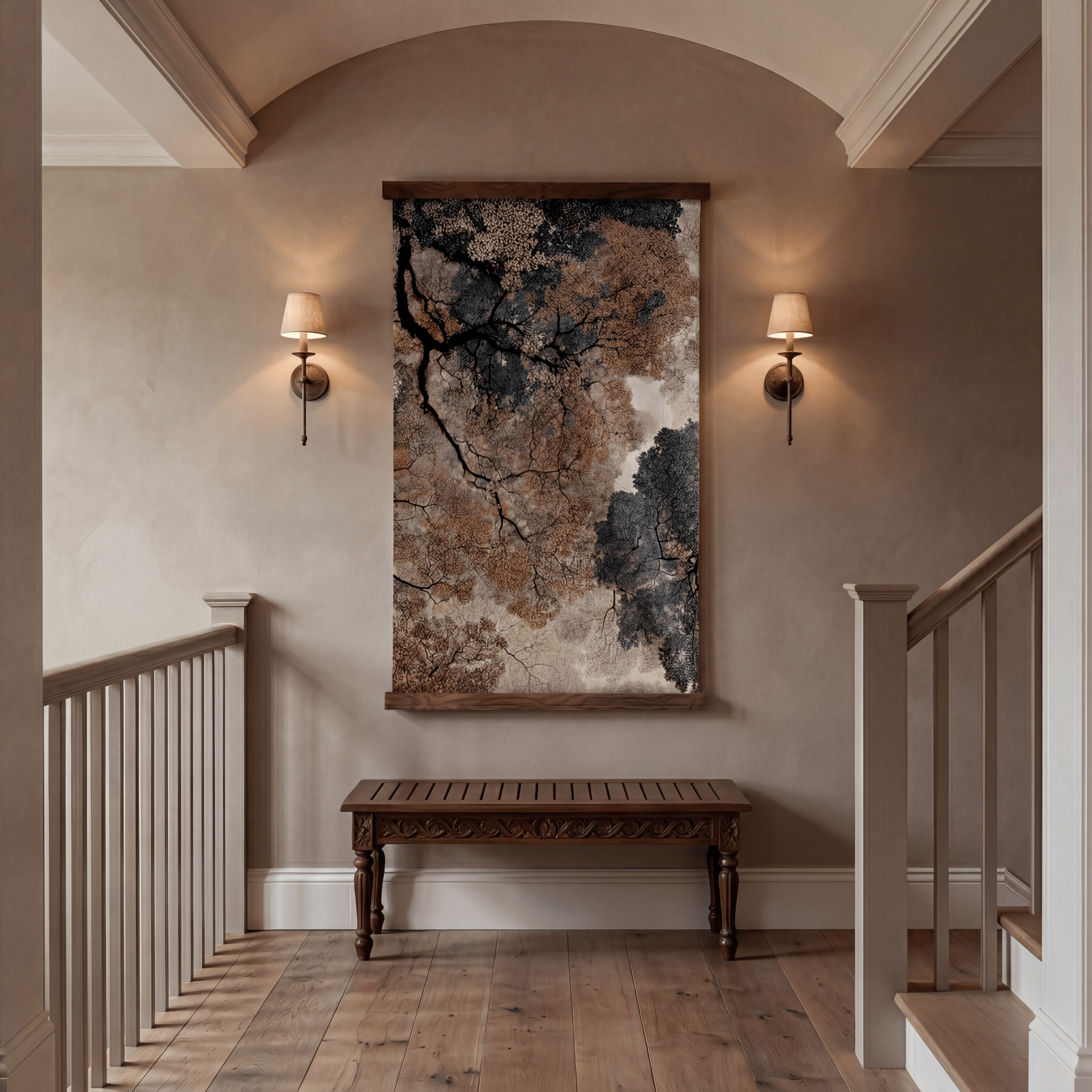 Canopy View - Tapestry - Painted Paper