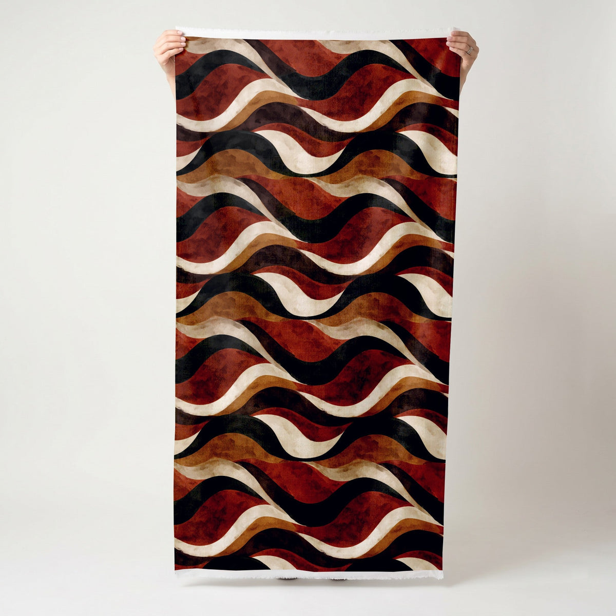 Canyon Line - Fabric - Painted Paper