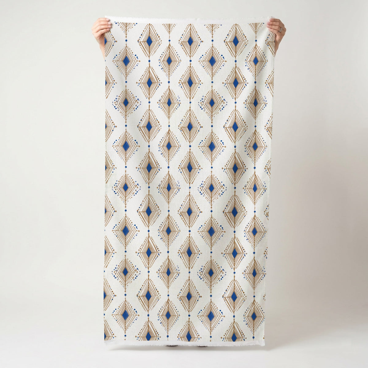 Capri - Fabric - Painted Paper