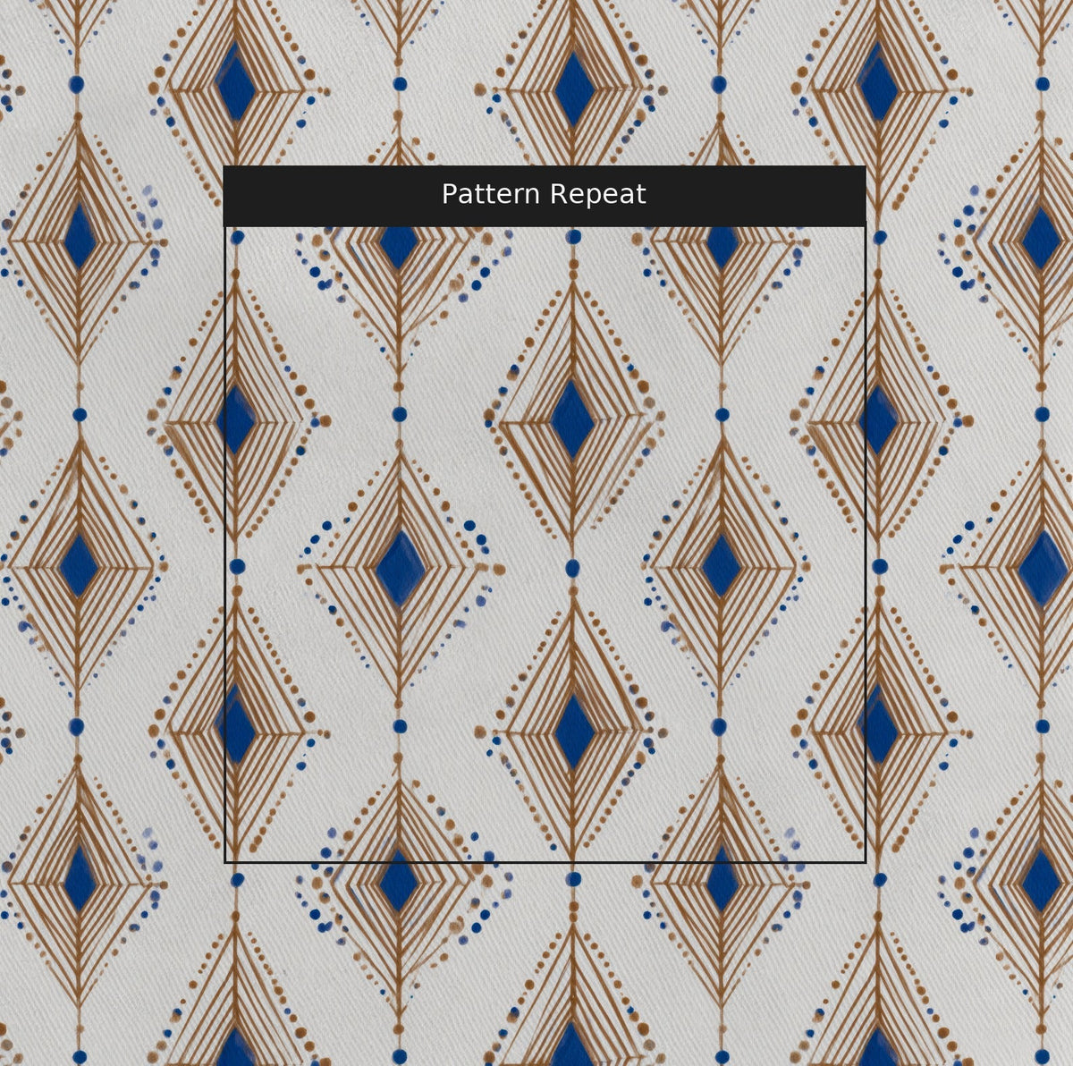 Capri - Fabric - Painted Paper