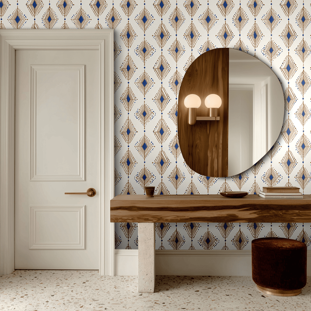 Capri Wallpaper - Painted Paper