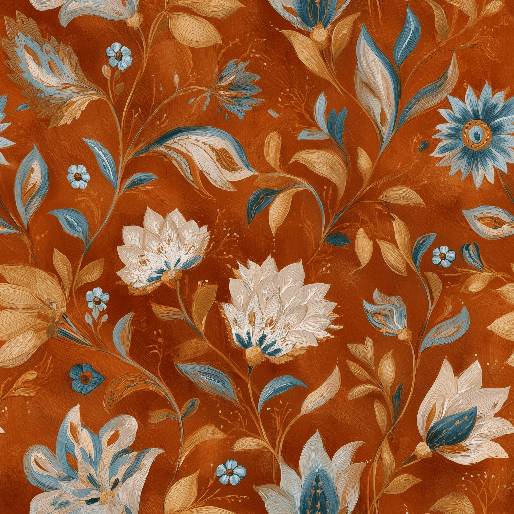 Carmine Dusk Wallpaper - Painted Paper