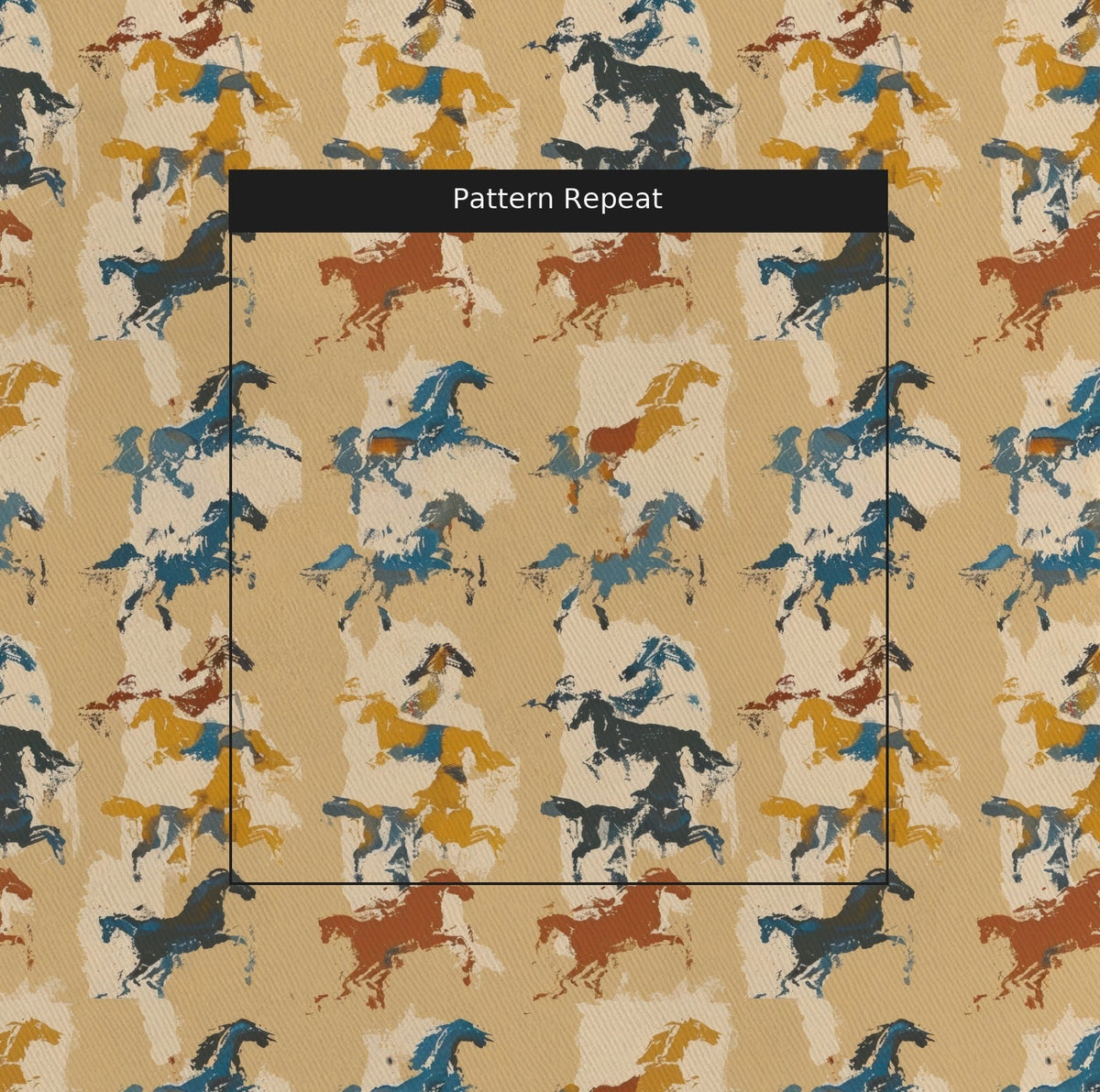 Cas - Fabric - Painted Paper