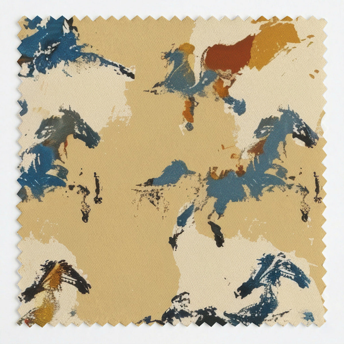 Cas - Fabric - Painted Paper