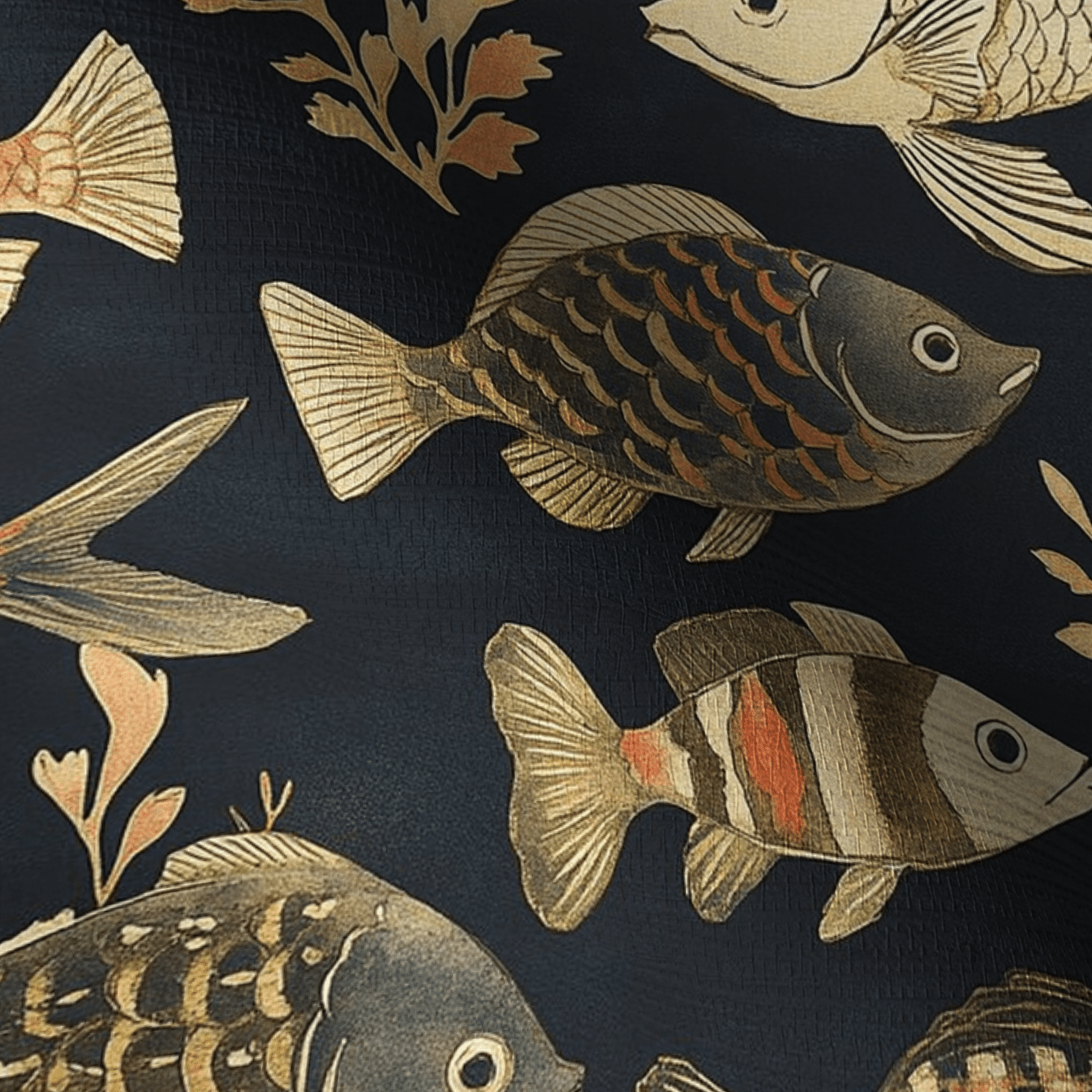 Caspian Faux Grasscloth Wallpaper - Painted Paper