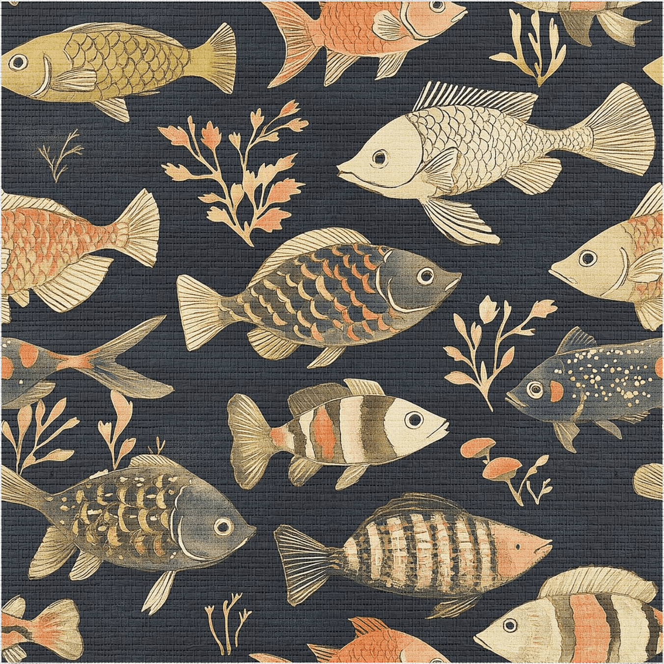 Caspian Faux Grasscloth Wallpaper - Painted Paper