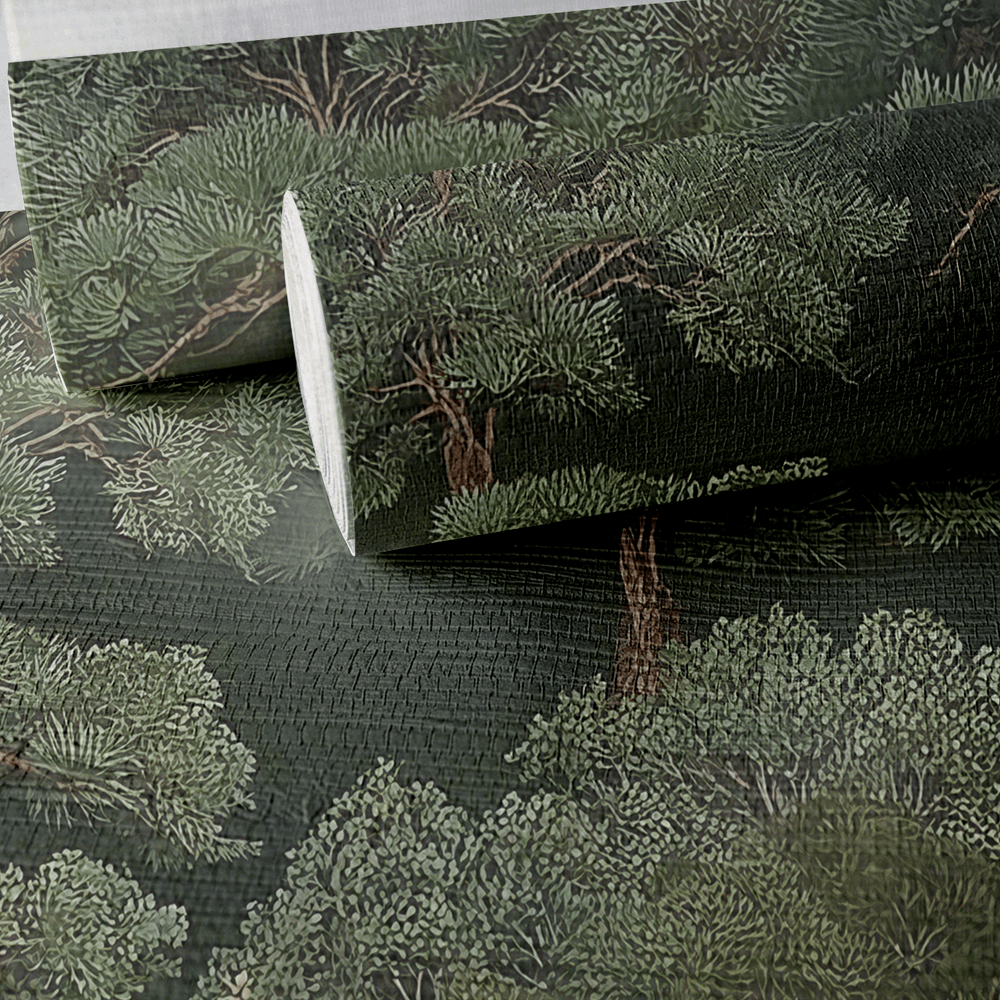 Catherine Faux Grasscloth Wallpaper - Painted Paper