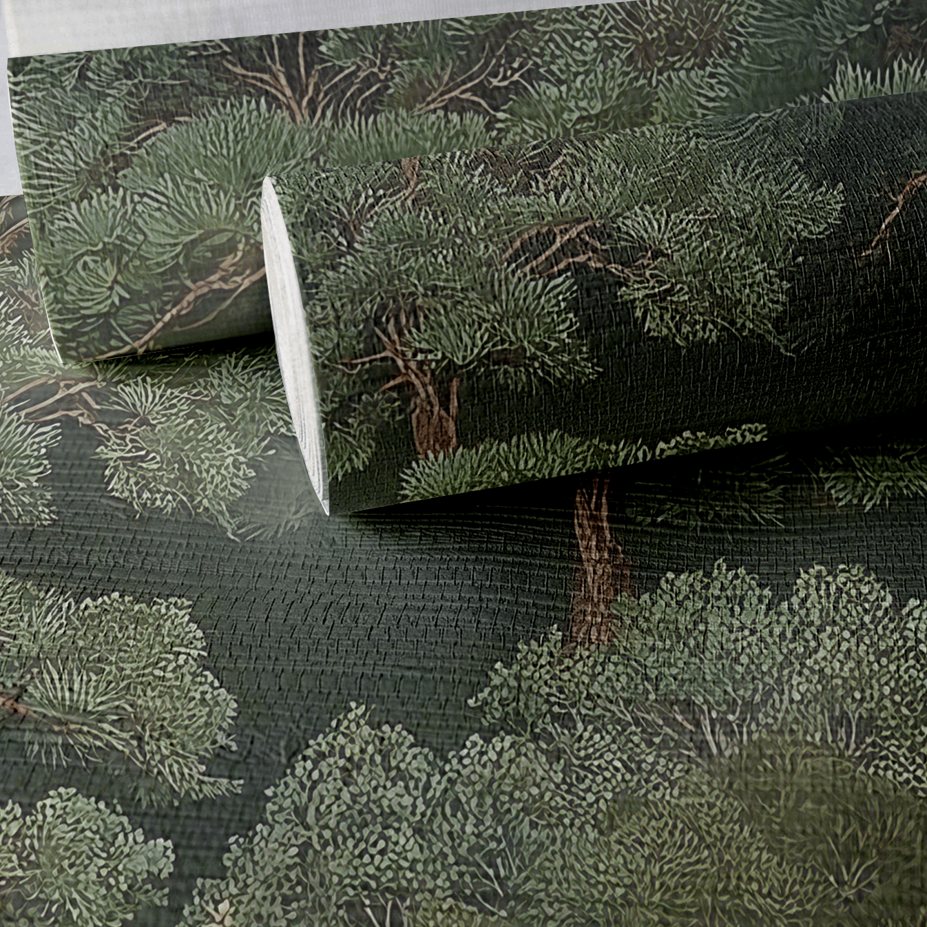 Catherine Faux Grasscloth Wallpaper - Painted Paper