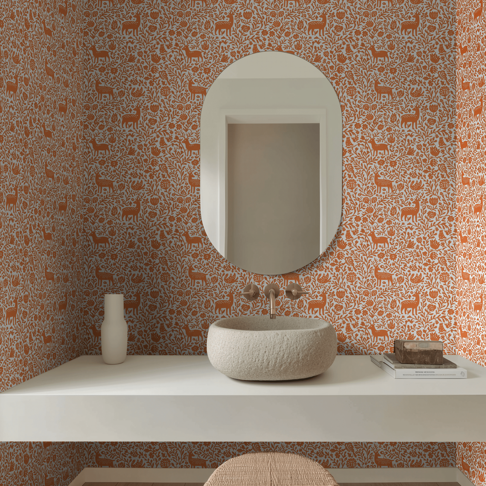 Cazador Wallpaper - Painted Paper