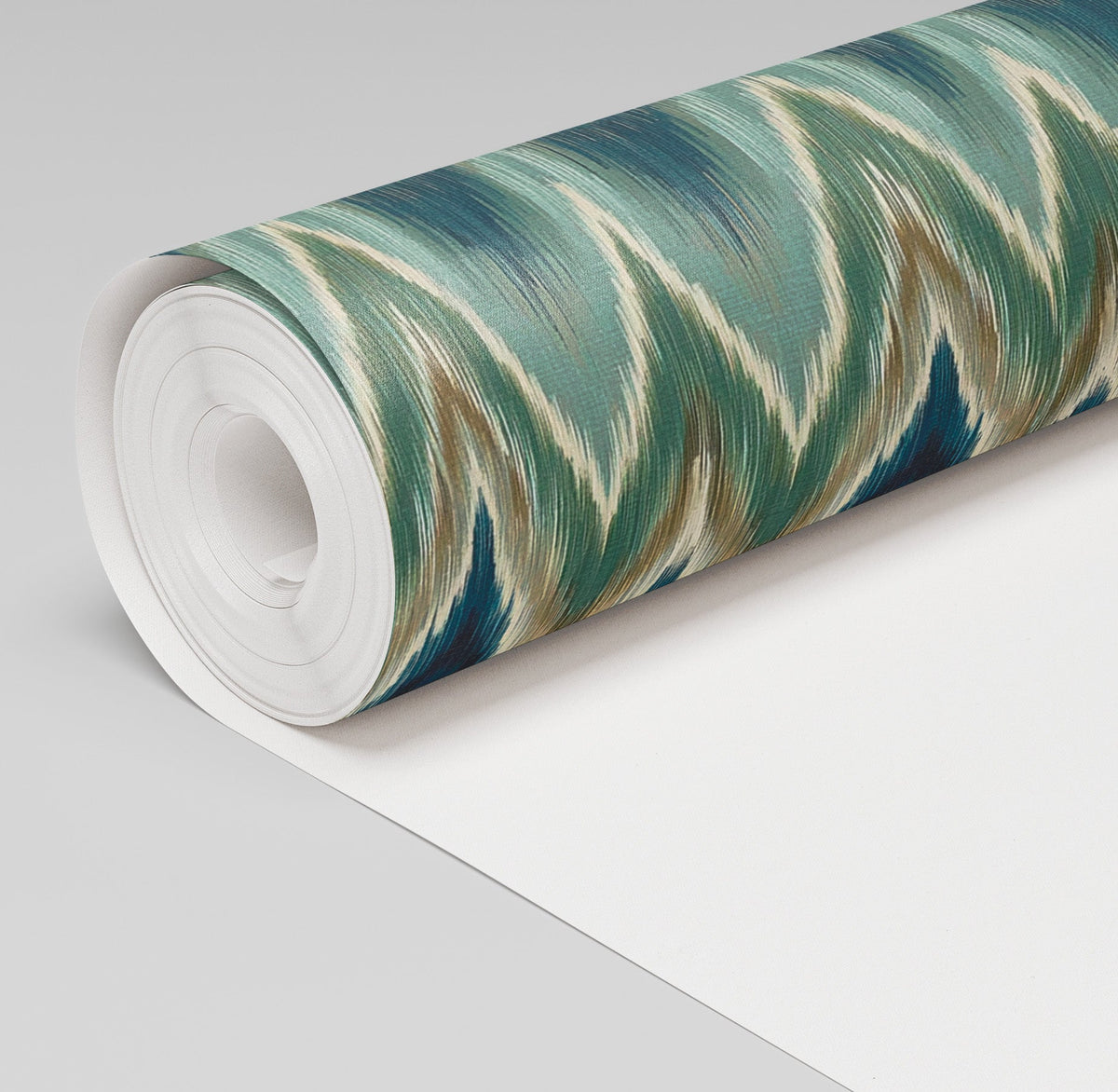 Cece - Chevron Ikat Wallpaper - Painted Paper