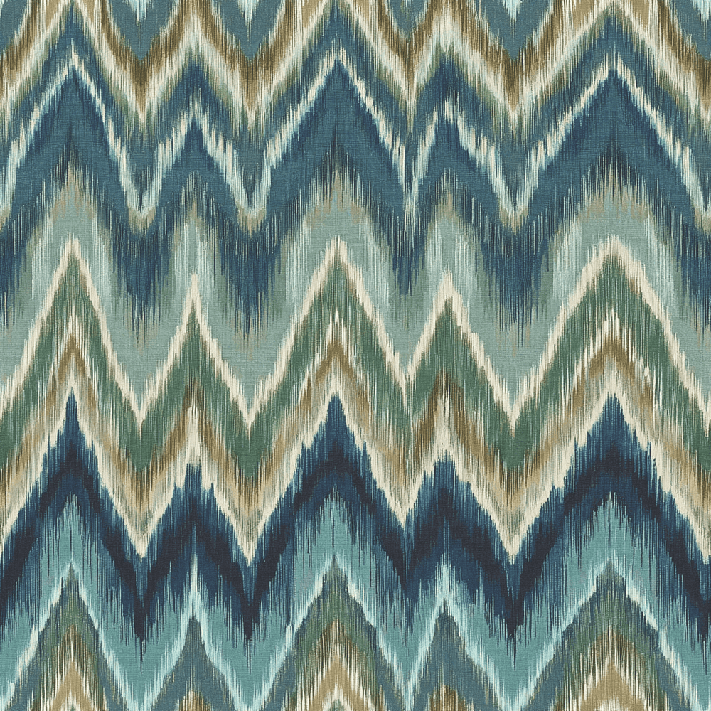 Cece - Chevron Ikat Wallpaper - Painted Paper