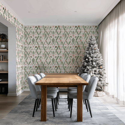Cedar & Silk Wallpaper - Painted Paper