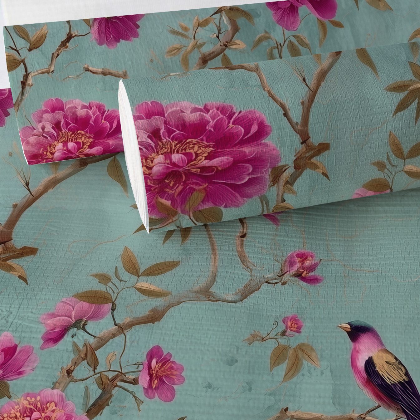 Celavine Faux Grasscloth Wallpaper