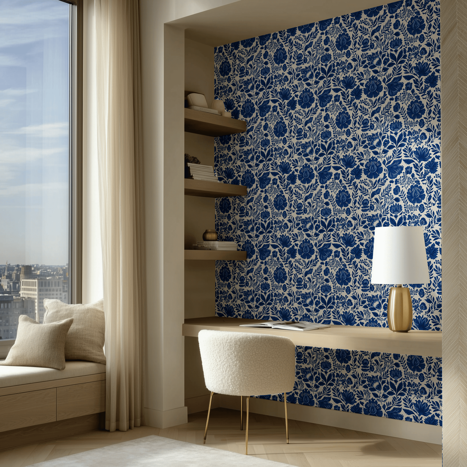 Celeste Wallpaper - Painted Paper