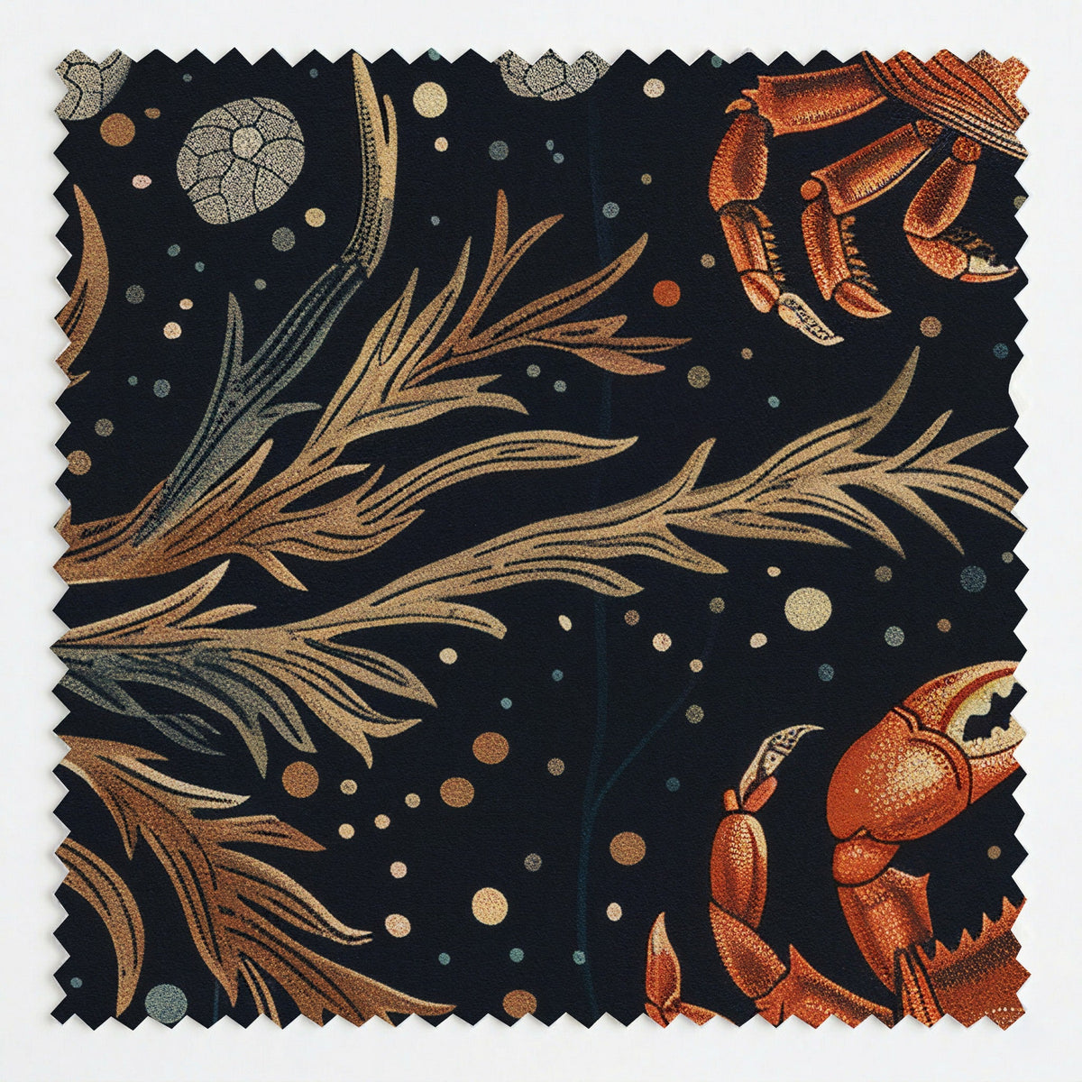 Celestial Crabs - Fabric - Painted Paper