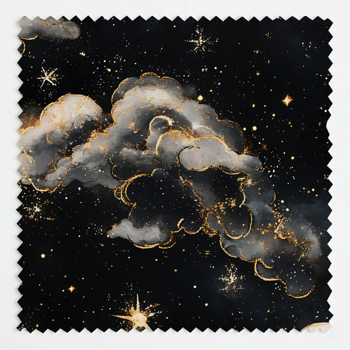 Celestial Mystique - Fabric - Painted Paper