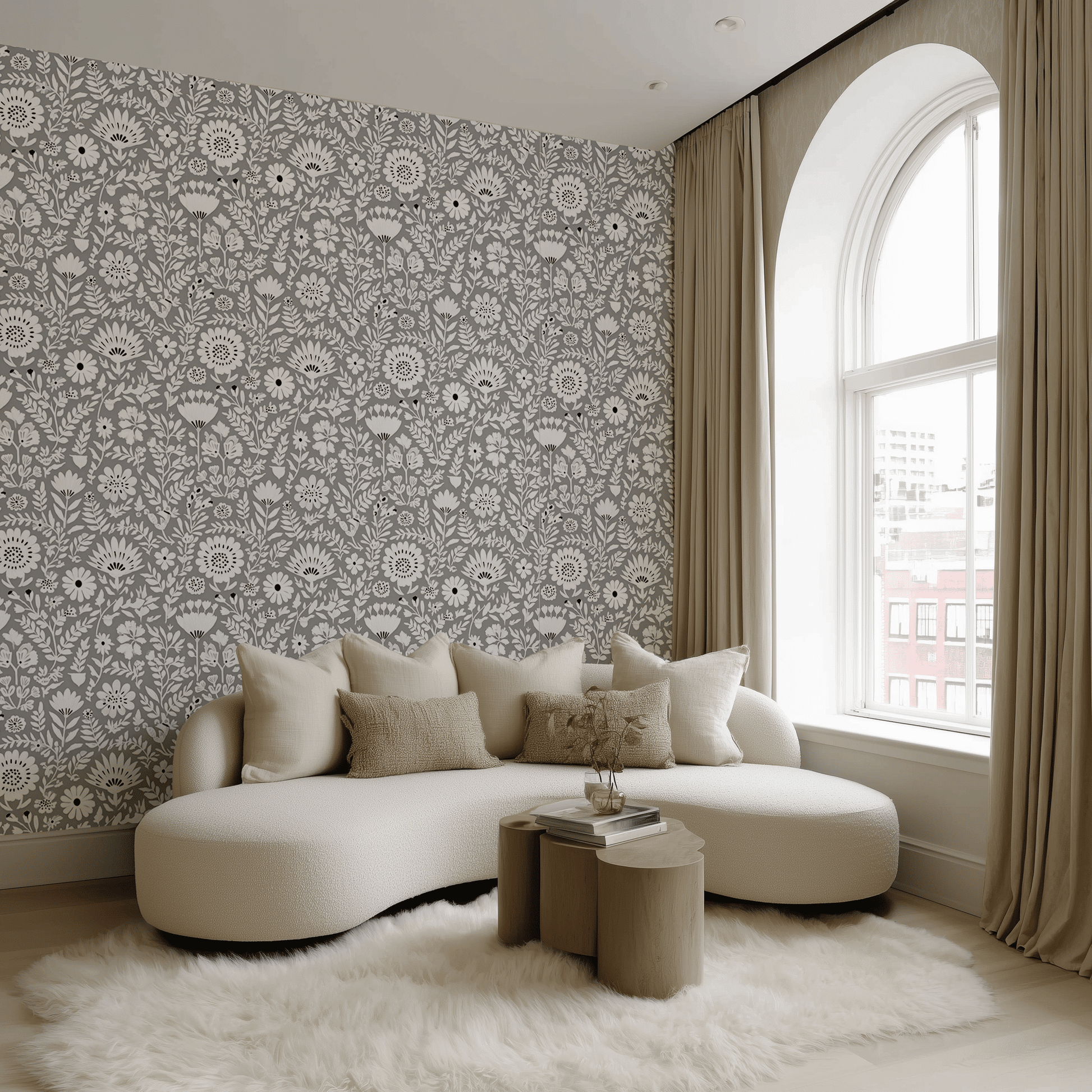 Cenzia Wallpaper - Painted Paper