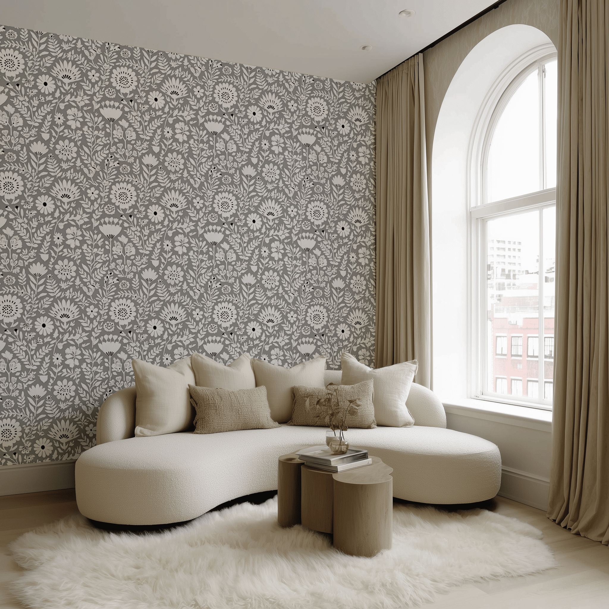 Cenzia Wallpaper - Painted Paper