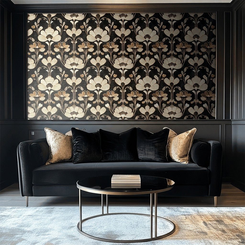 Cezanne Faux Grasscloth Wallpaper - Painted Paper