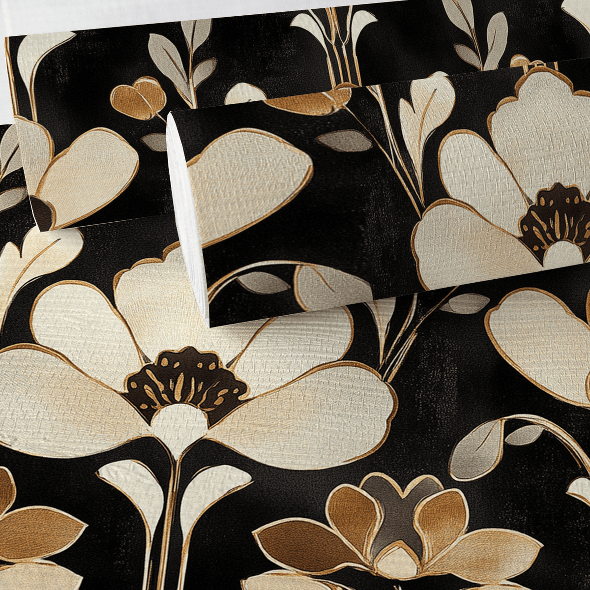 Cezanne Faux Grasscloth Wallpaper - Painted Paper
