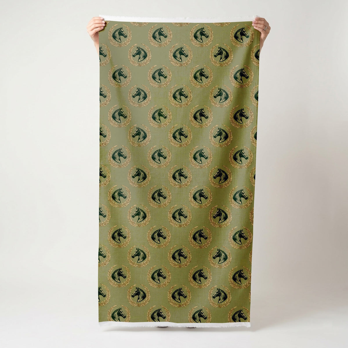 Champion's Crest - Fabric - Painted Paper