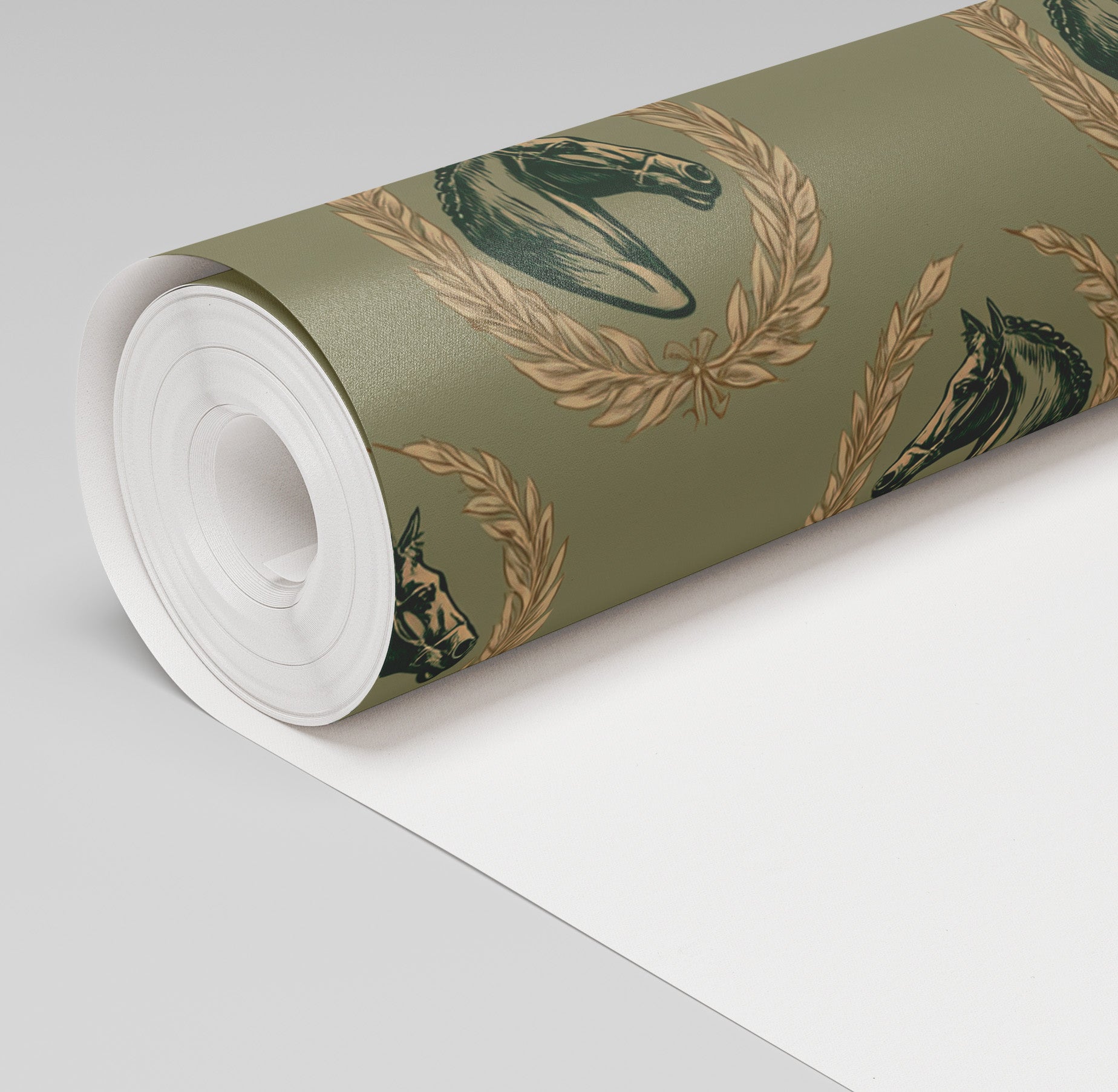 Champion's Crest Wallpaper - Painted Paper