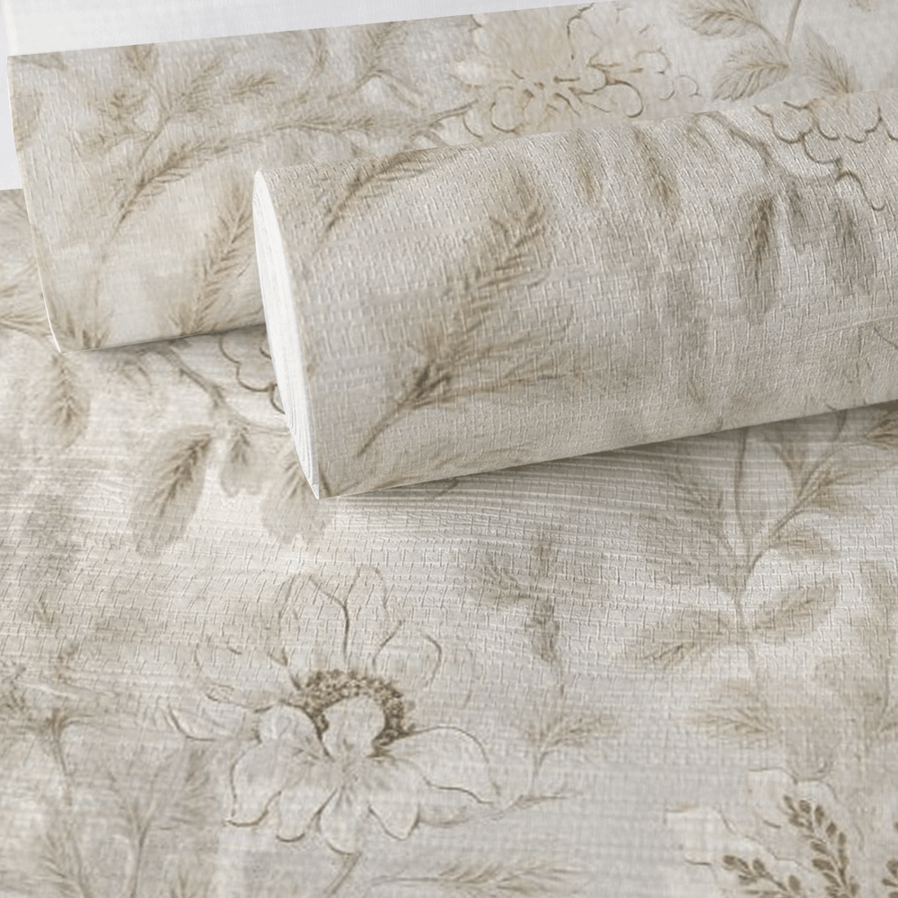 Charla Faux Grasscloth Wallpaper - Painted Paper