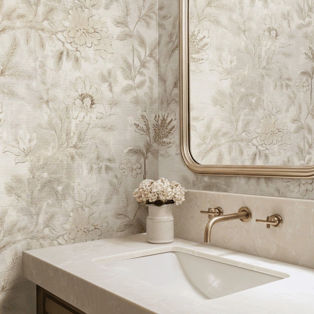 Charla Faux Grasscloth Wallpaper - Painted Paper
