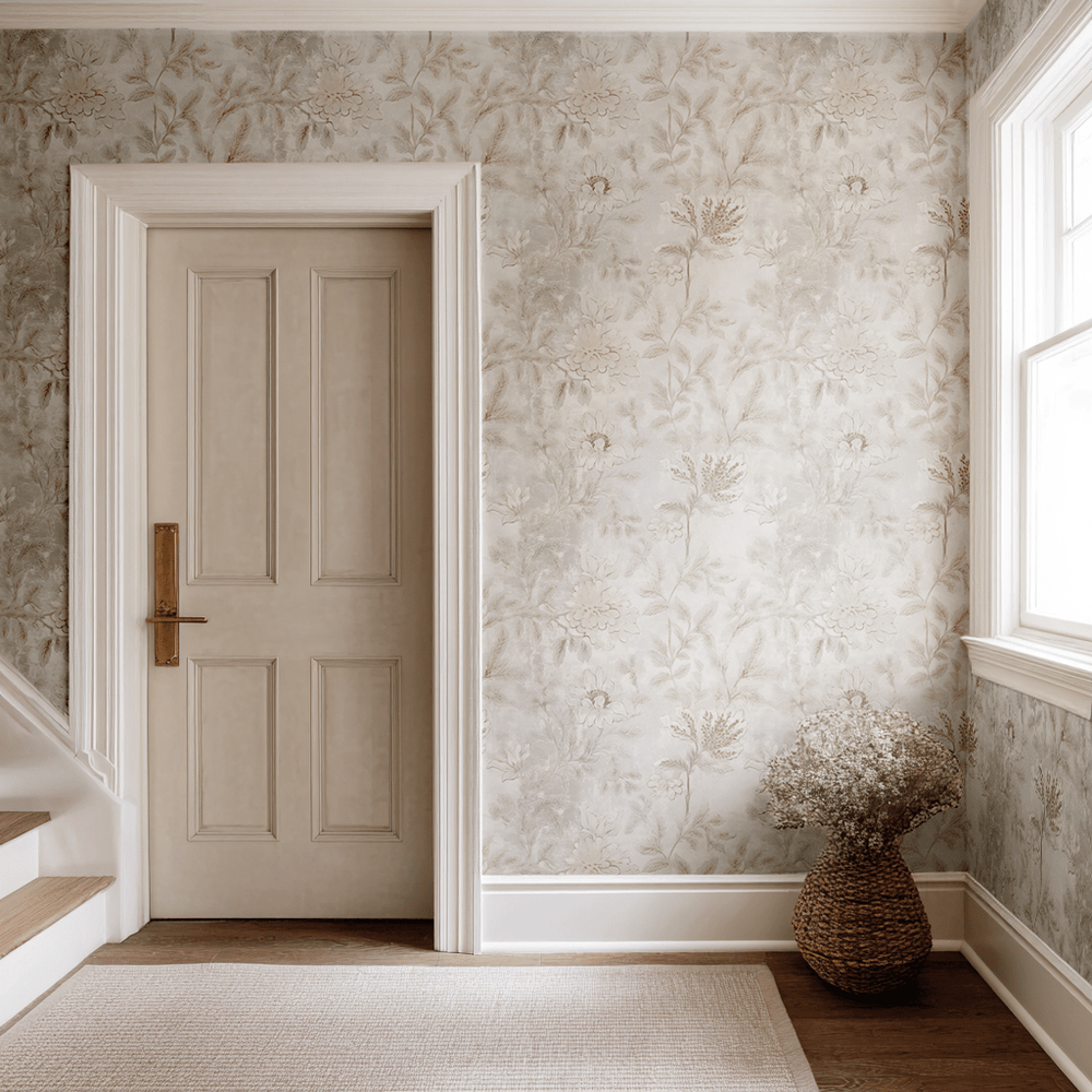 Charla Wallpaper - Painted Paper