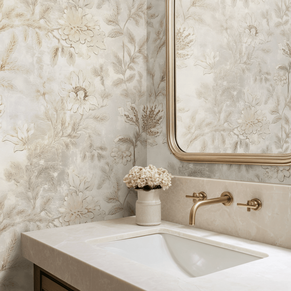 Charla Wallpaper - Painted Paper