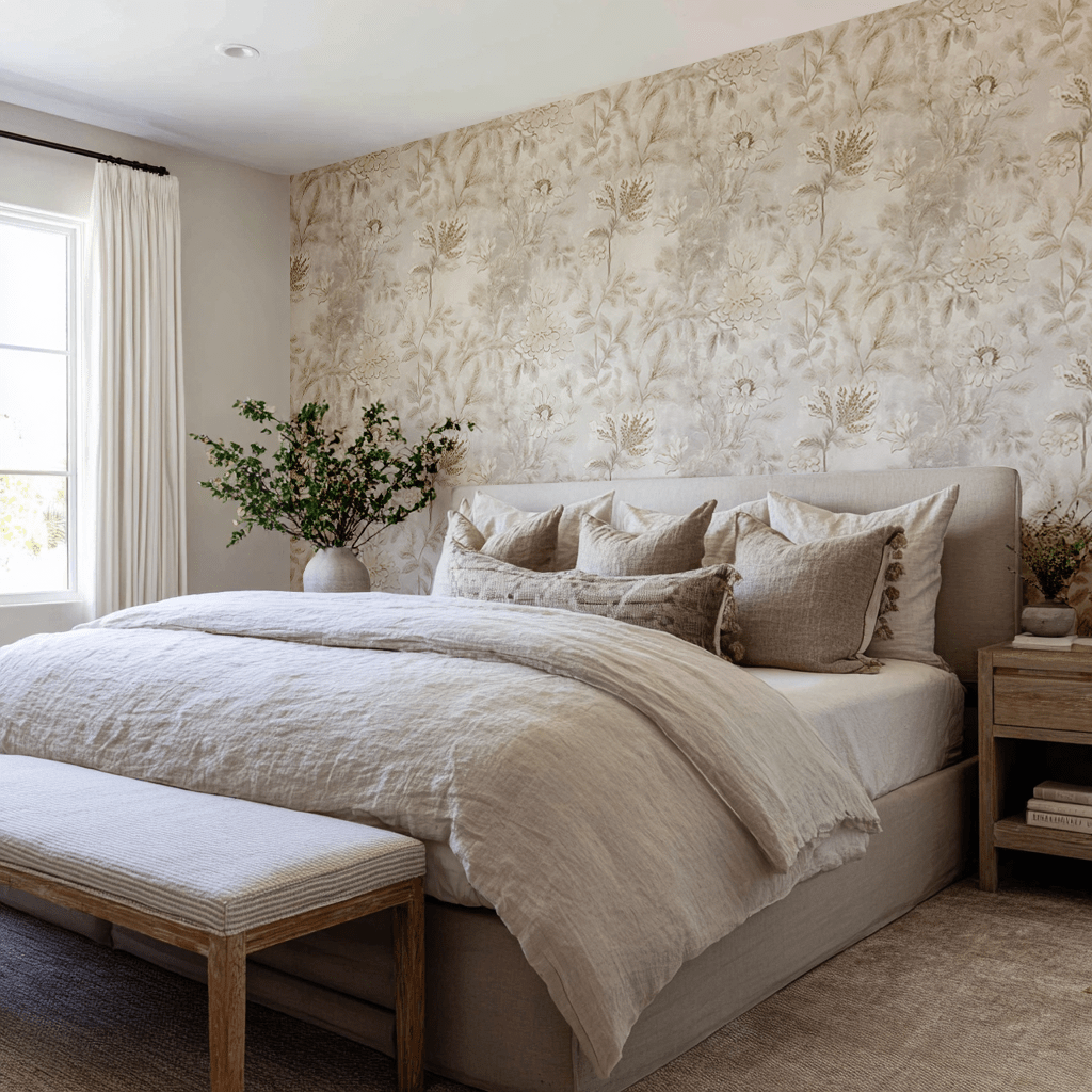 Charla Wallpaper - Painted Paper