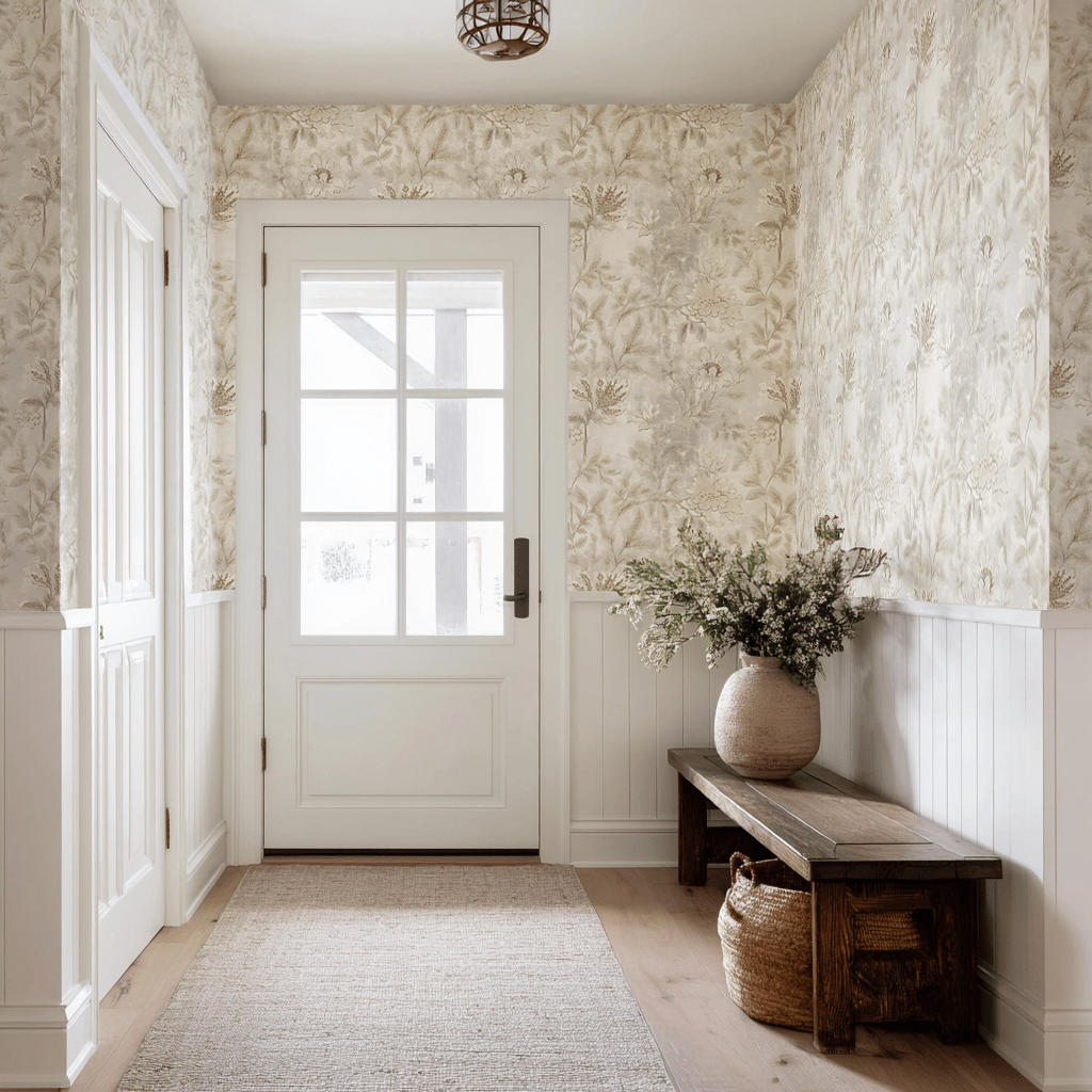 Charla Wallpaper - Painted Paper