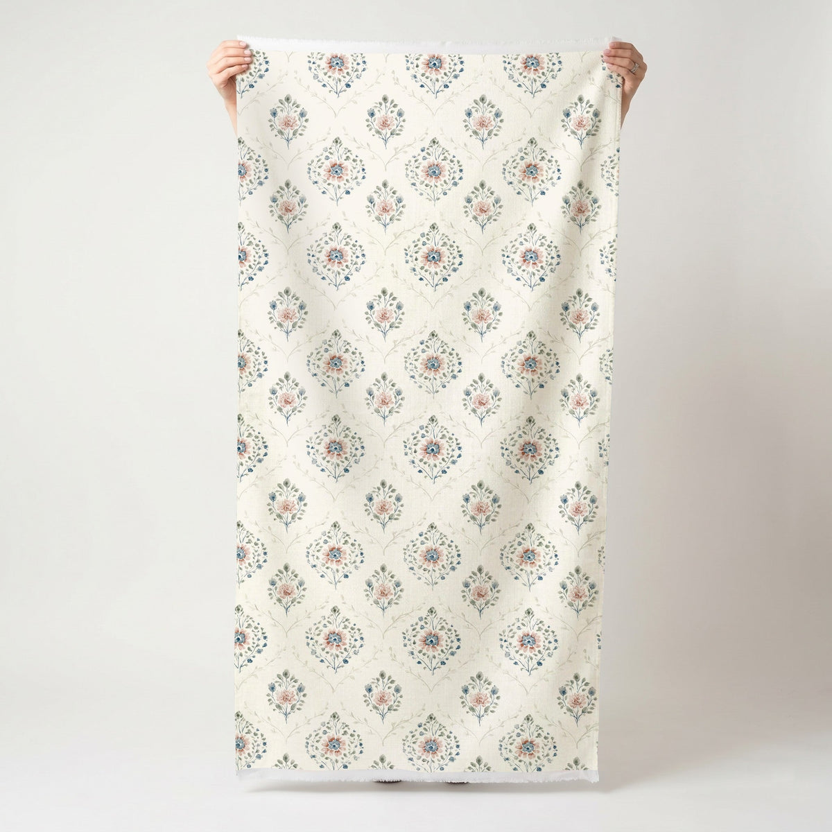 Chateau Rose - Fabric - Painted Paper