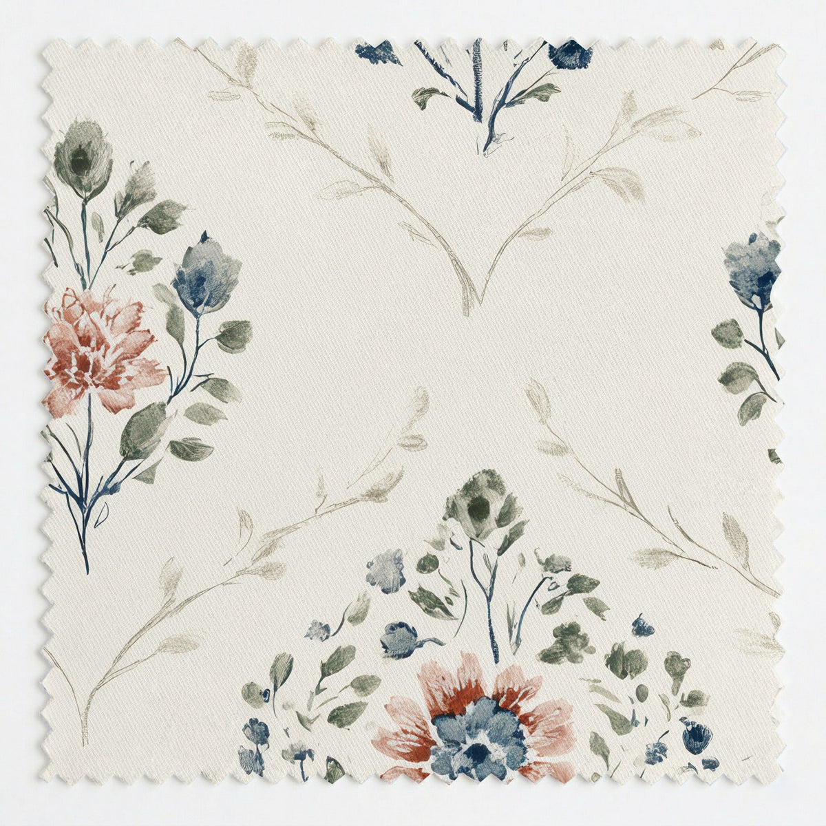 Chateau Rose - Fabric - Painted Paper