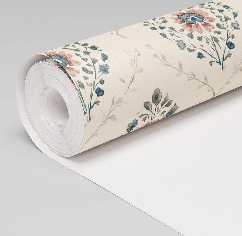 Chateau Rose Wallpaper - Painted Paper