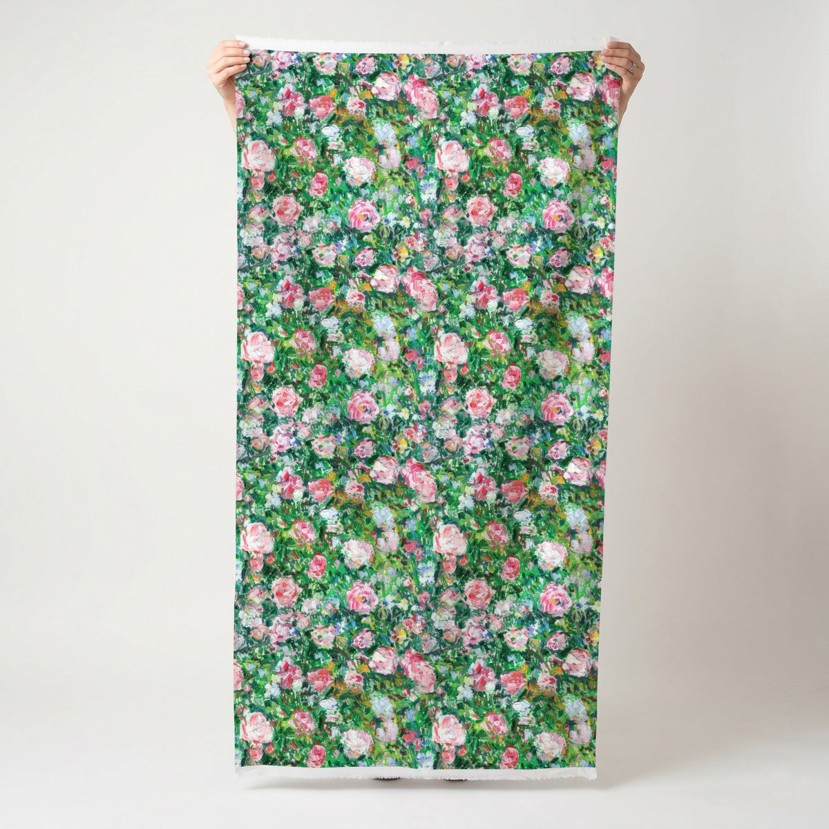 Chaucer Floral - Fabric - Painted Paper